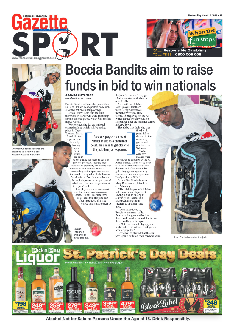 Rosebank Killarney Gazette 17 March 2023 page 12