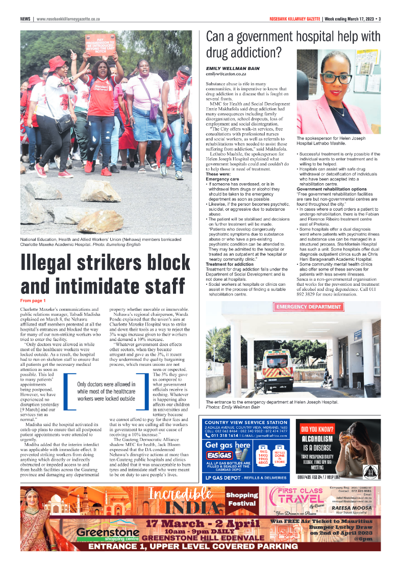 Rosebank Killarney Gazette 17 March 2023 page 3