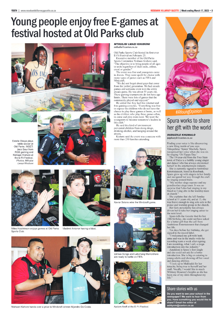 Rosebank Killarney Gazette 17 March 2023 page 9