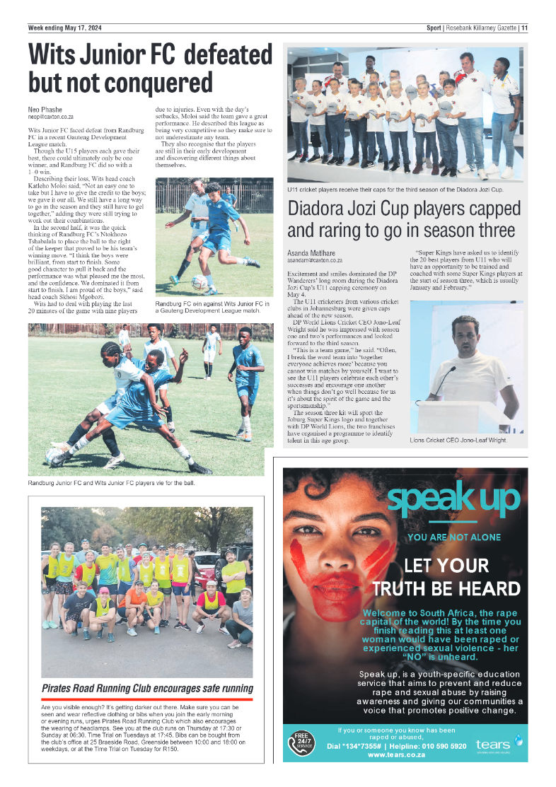 Rosebank Killarney Gazette 17 May 2024 page 11