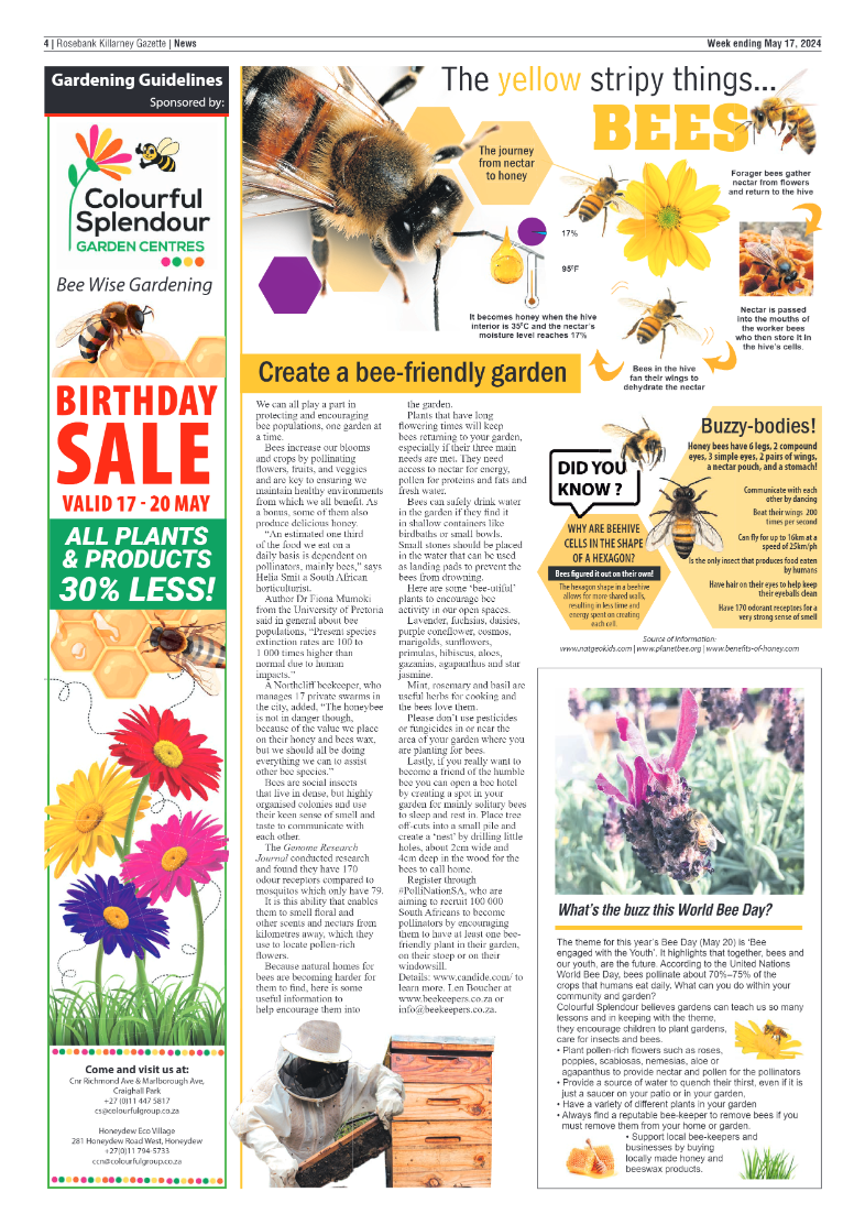 Rosebank Killarney Gazette 17 May 2024 page 4