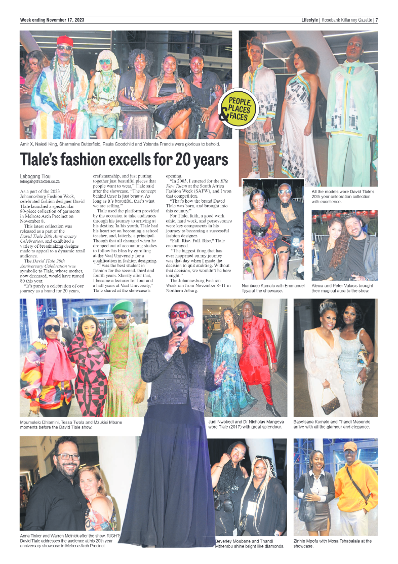 Rosebank Killarney Gazette 17 November 2023 page 7