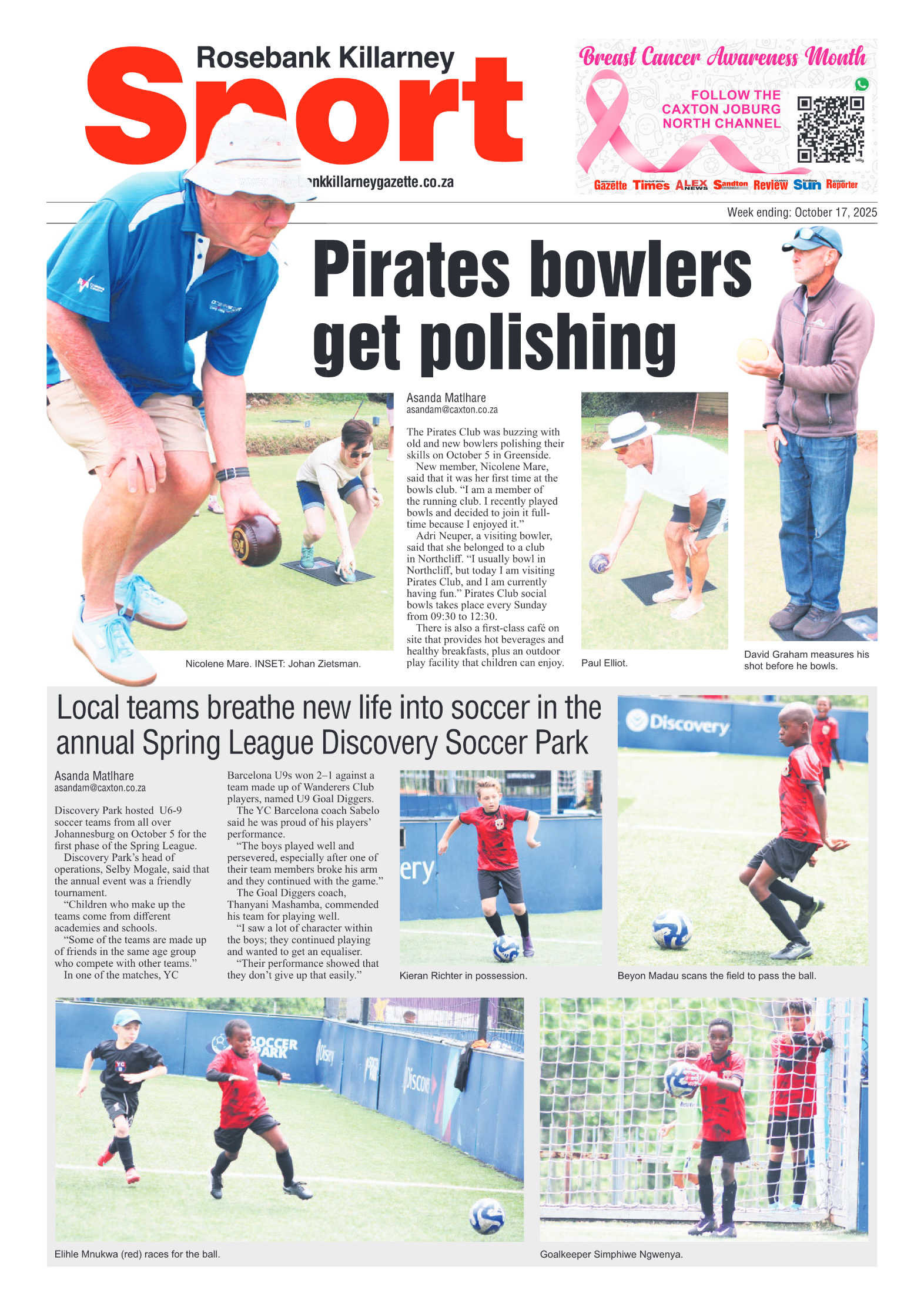 Rosebank Killarney Gazette 17 October 2025 page 8