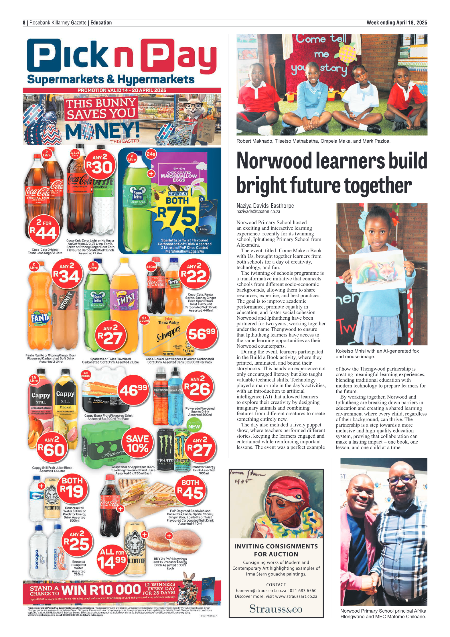 Rosebank Killarney Gazette 18 April 2025 page 8