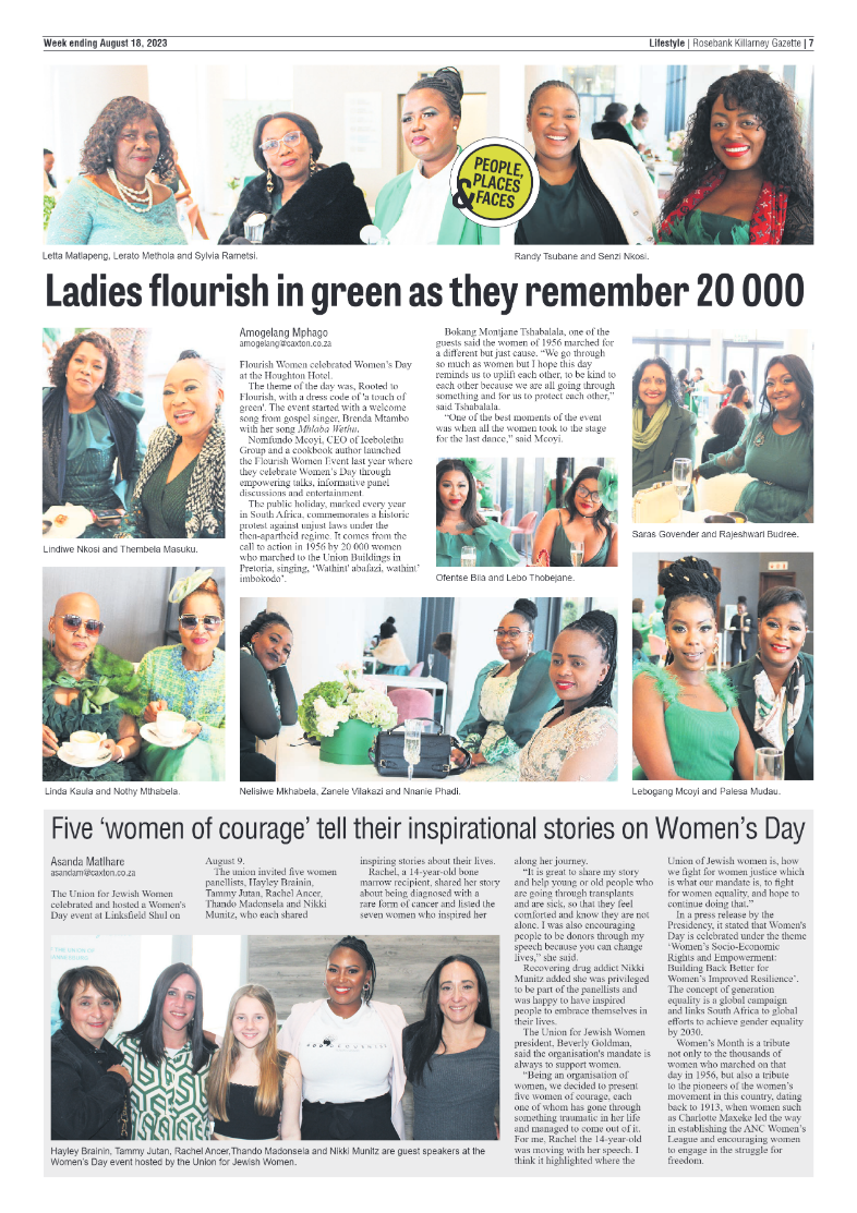 Rosebank Killarney Gazette 18 August 2023 page 7