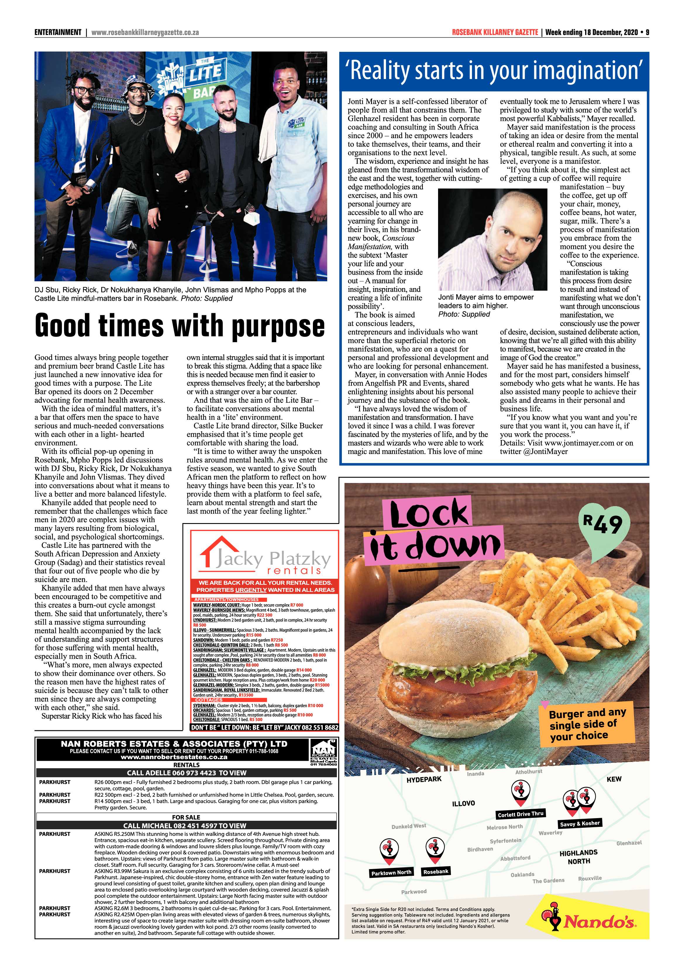 Rosebank Killarney Gazette 18 December 2020 page 9