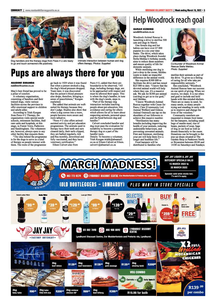 Rosebank Killarney Gazette 18 March 2022 page 5