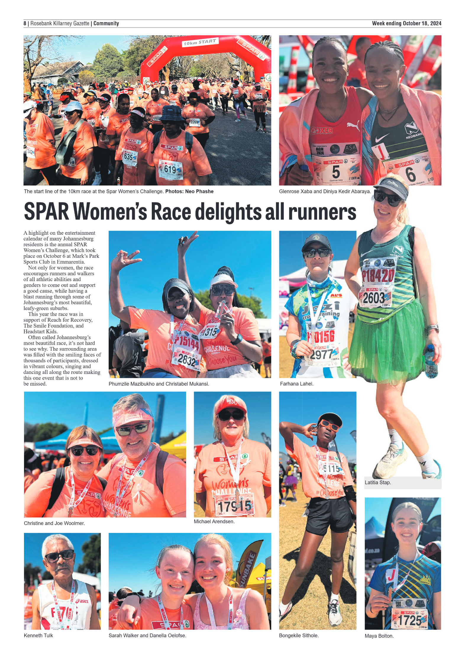 Rosebank Killarney Gazette 18 October 2024 page 8