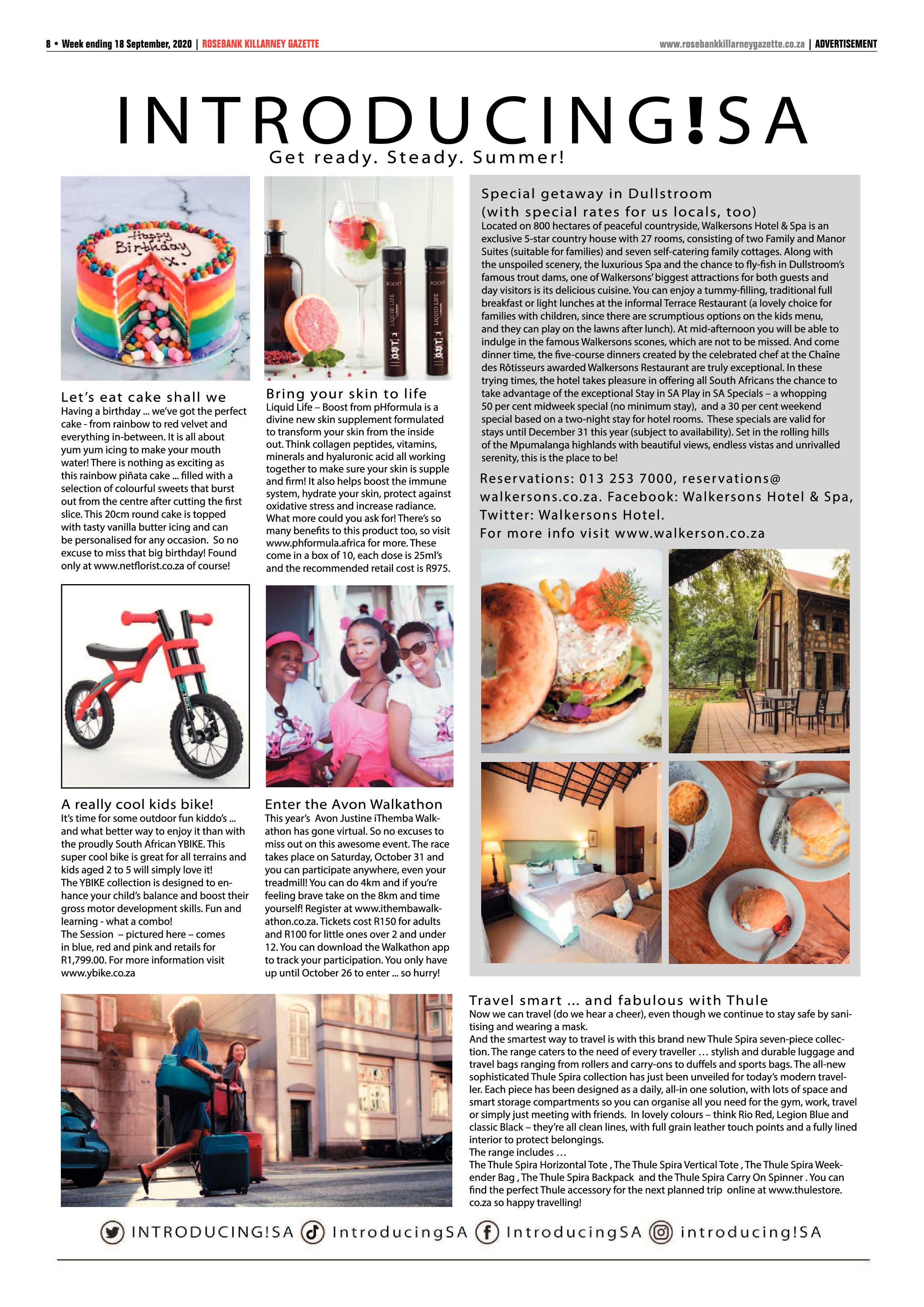 Rosebank Killarney Gazette 18 September 2020 page 8