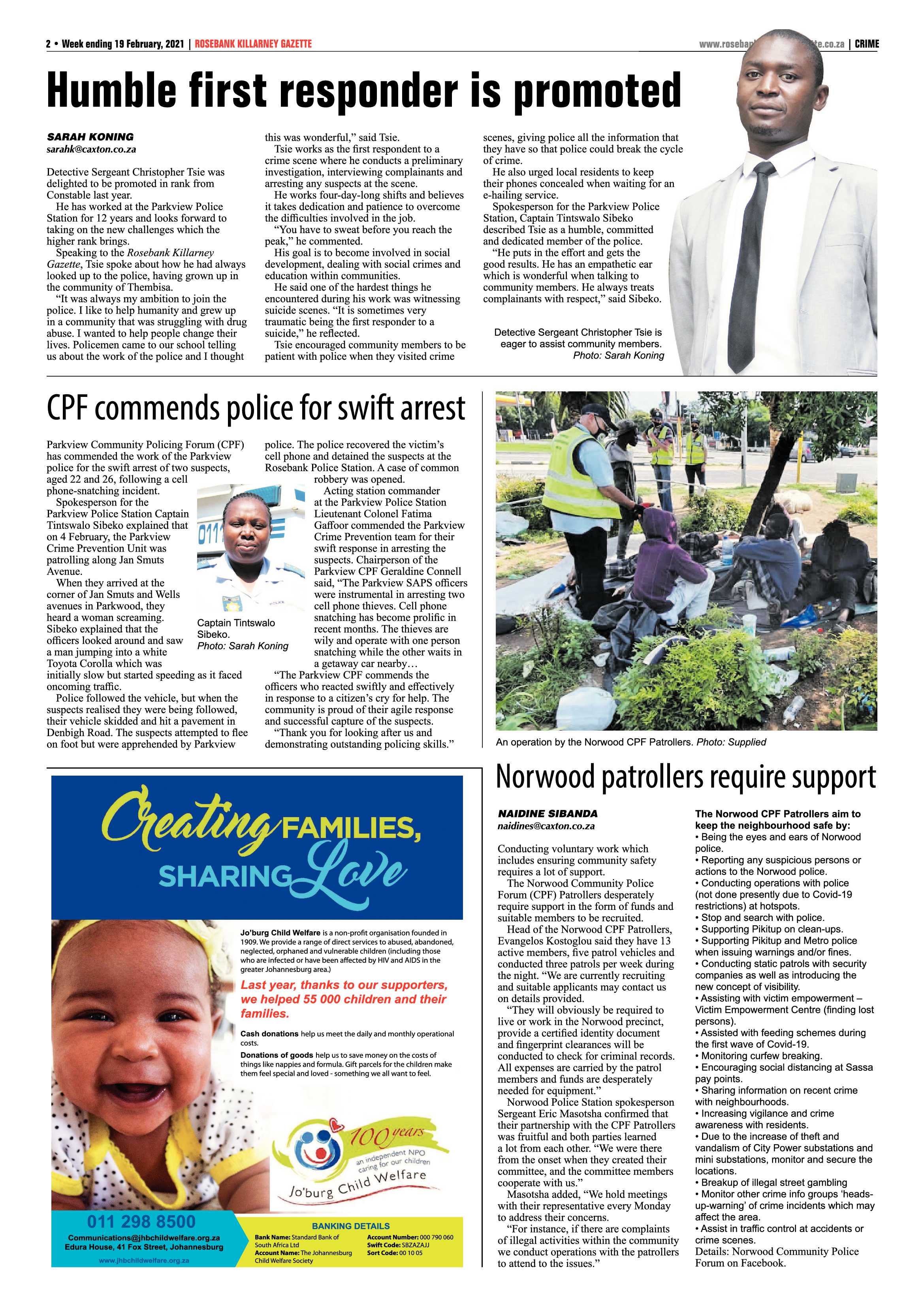 Rosebank Killarney Gazette 19 February 2021 page 2