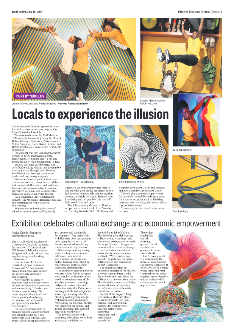 Rosebank Killarney Gazette 19 July 2024 page 7
