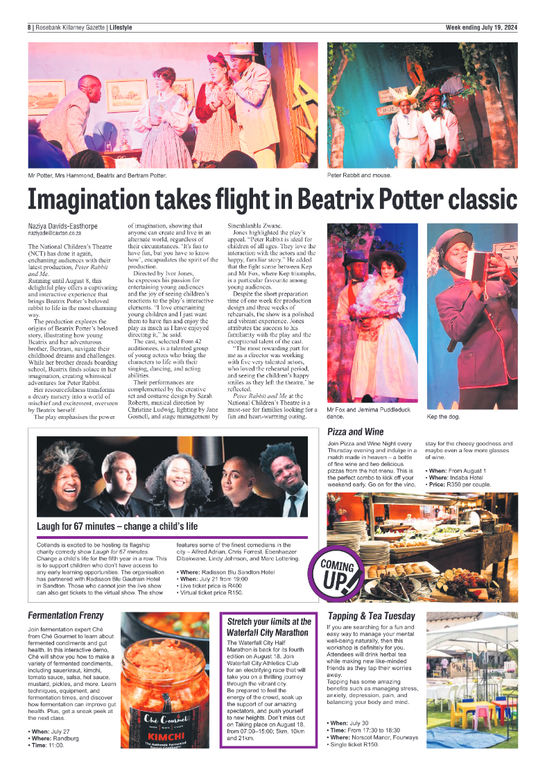 Rosebank Killarney Gazette 19 July 2024 page 8