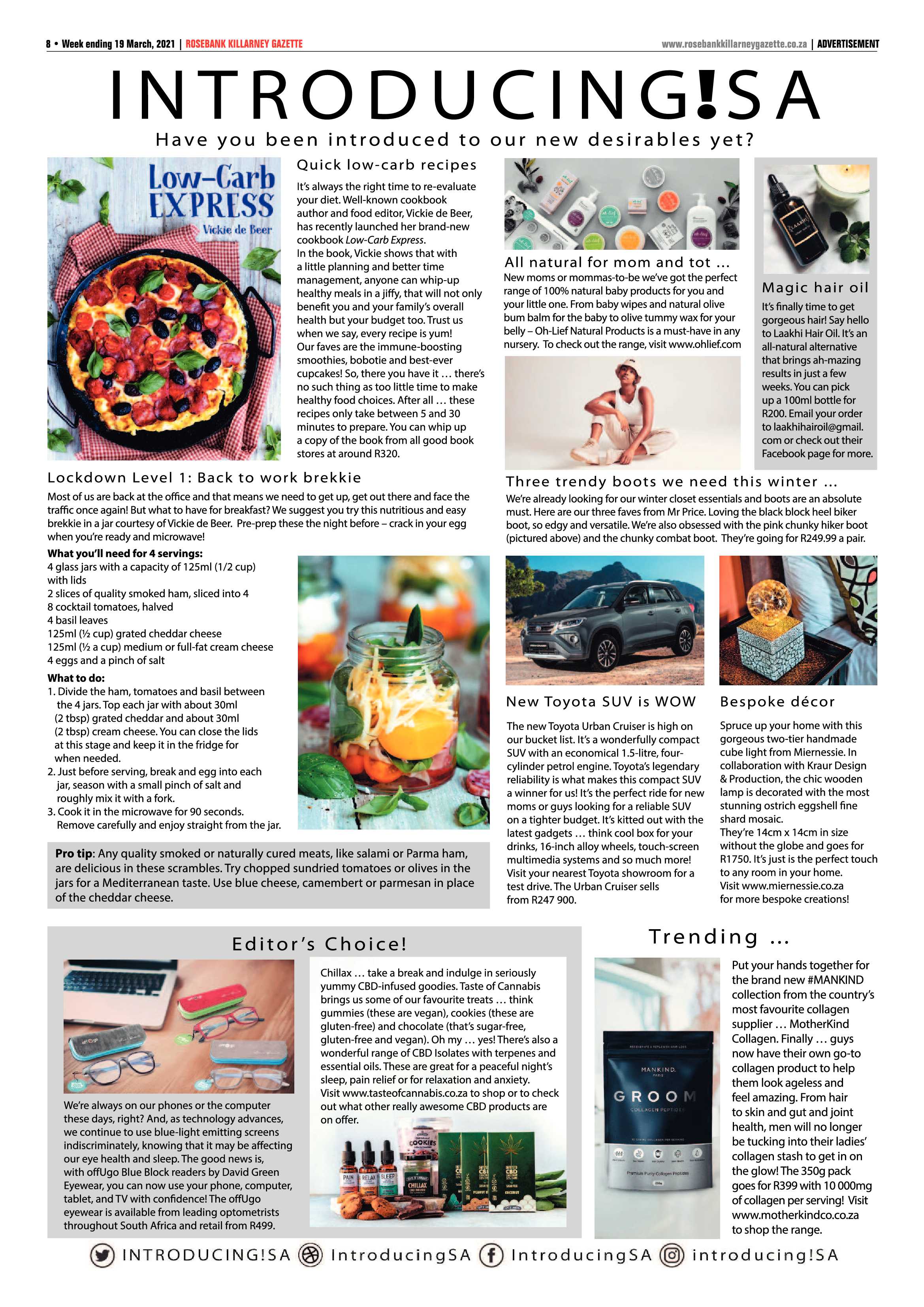 Rosebank Killarney Gazette 19 March 2021 page 8