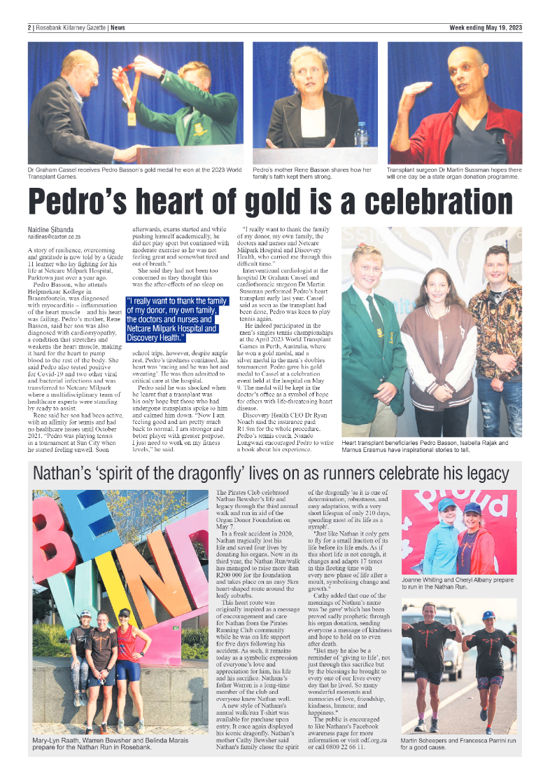 Rosebank Killarney Gazette 19 May 2023 page 2