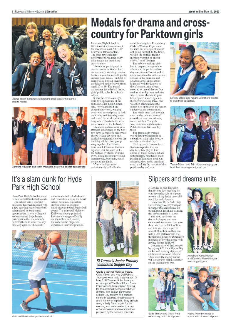 Rosebank Killarney Gazette 19 May 2023 page 8