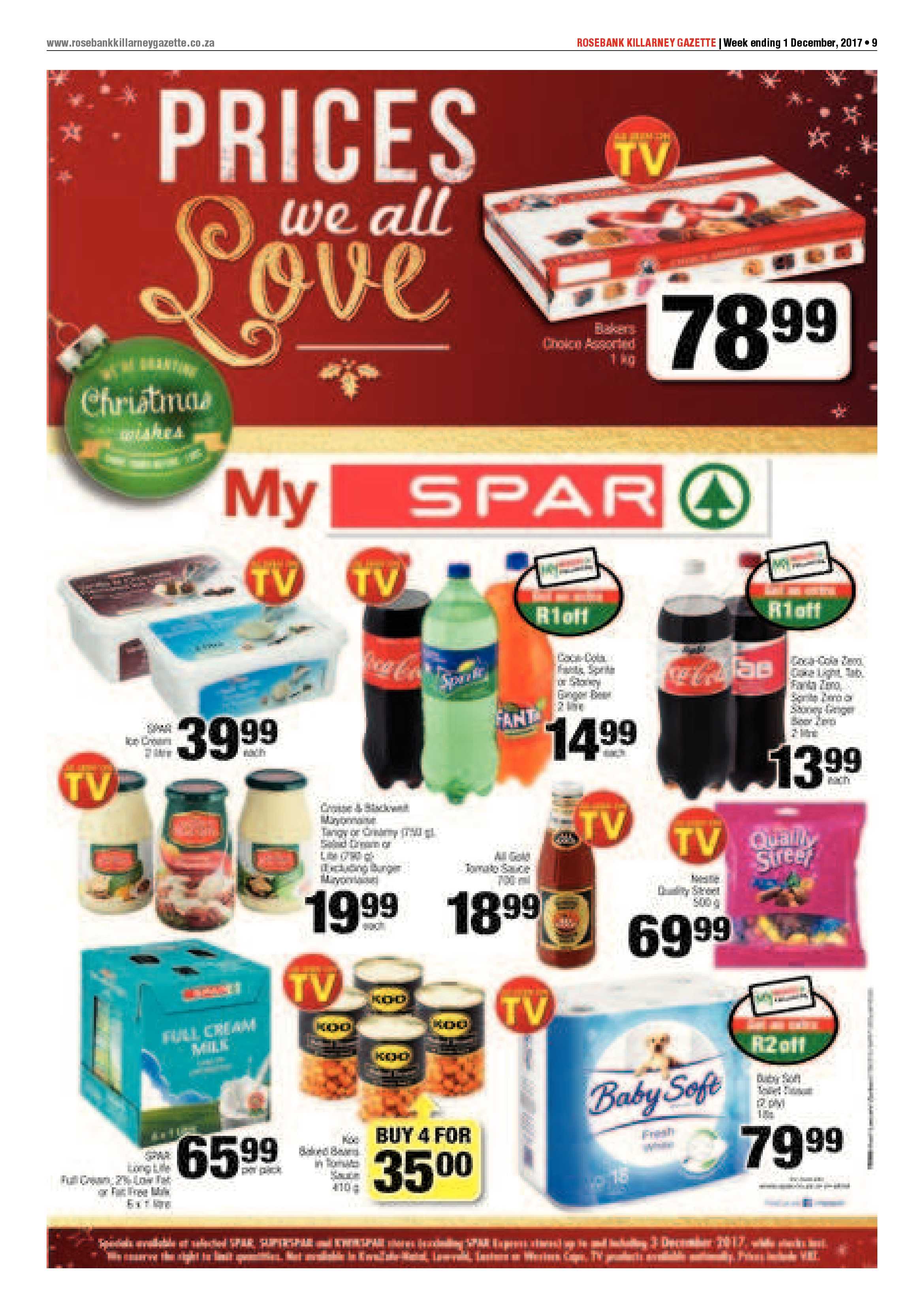 Rosebank Killarney Gazette 1 December page 9