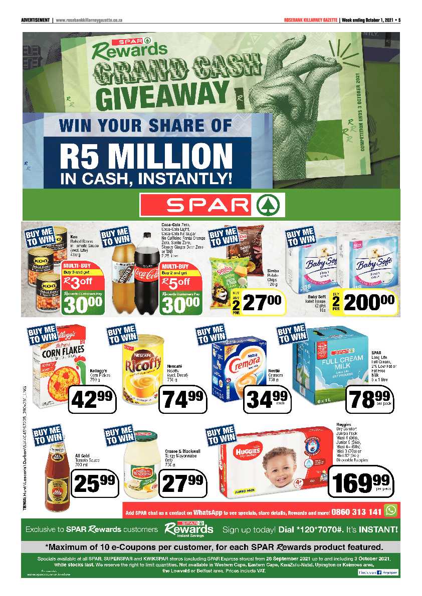 Rosebank Killarney Gazette 1 October 2021 page 5