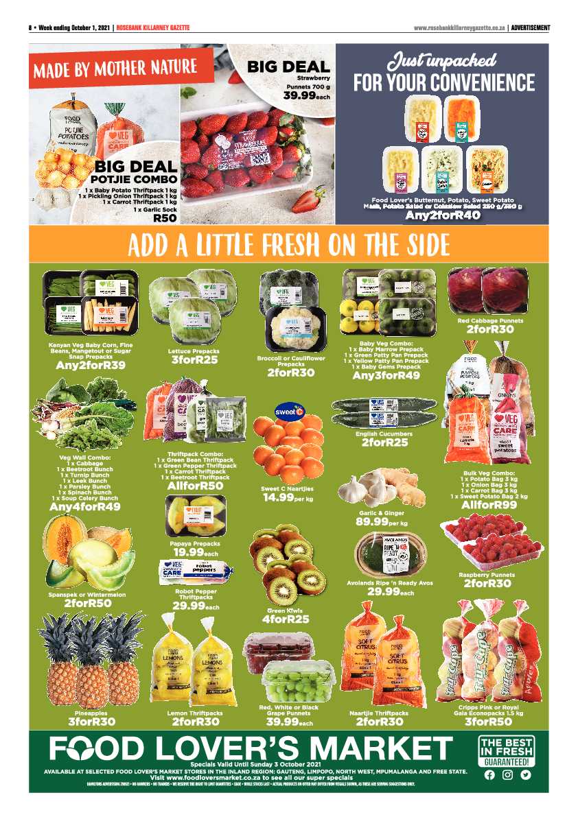 Rosebank Killarney Gazette 1 October 2021 page 8