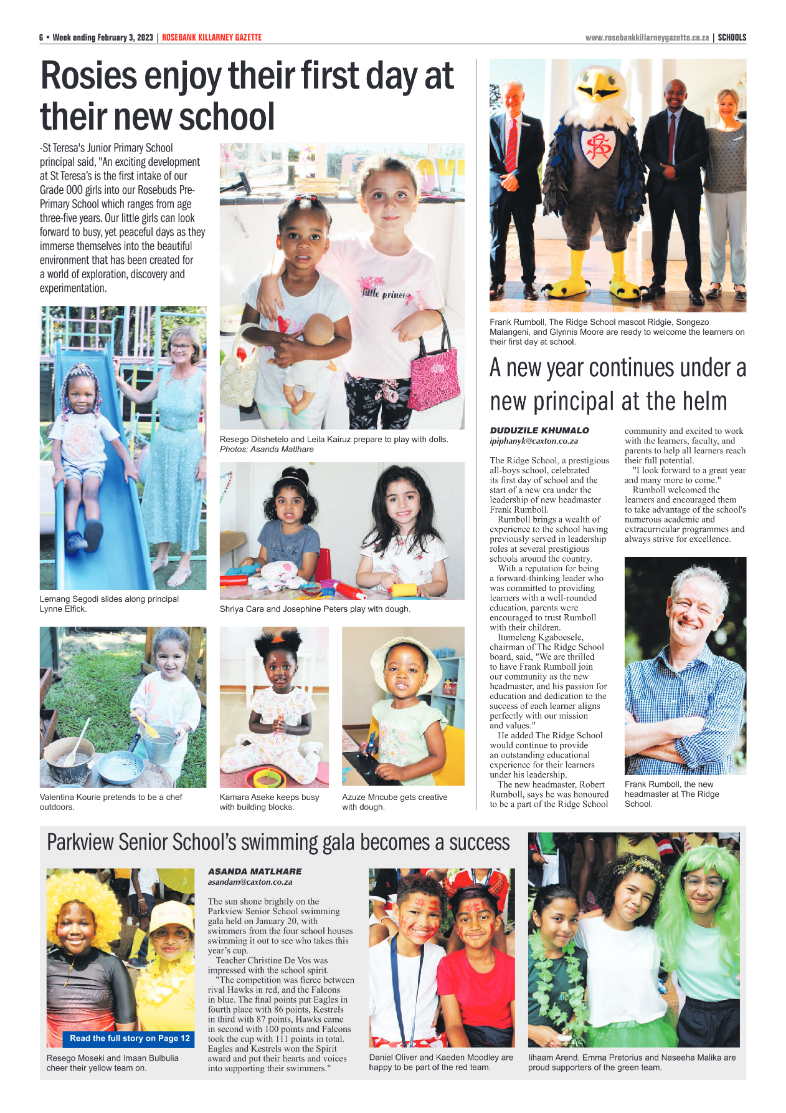 Rosebank Killarney Gazette Feb 3 2023 page 6