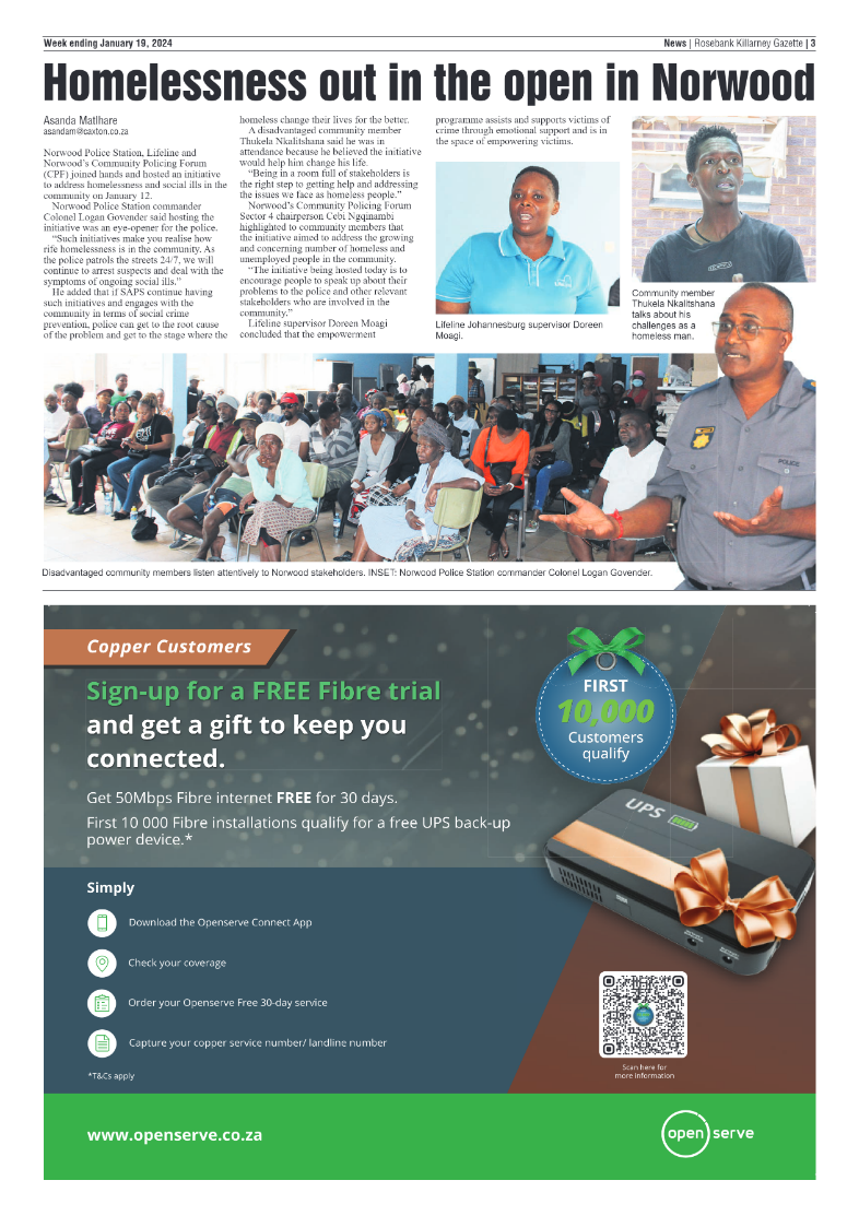 Rosebank Killarney Gazette 19 Jan 2024 page 3