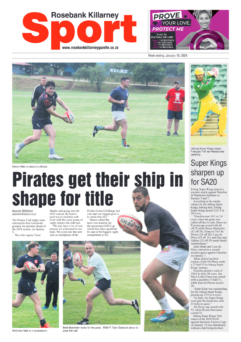 Rosebank Killarney Gazette 19 Jan 2024 page 8