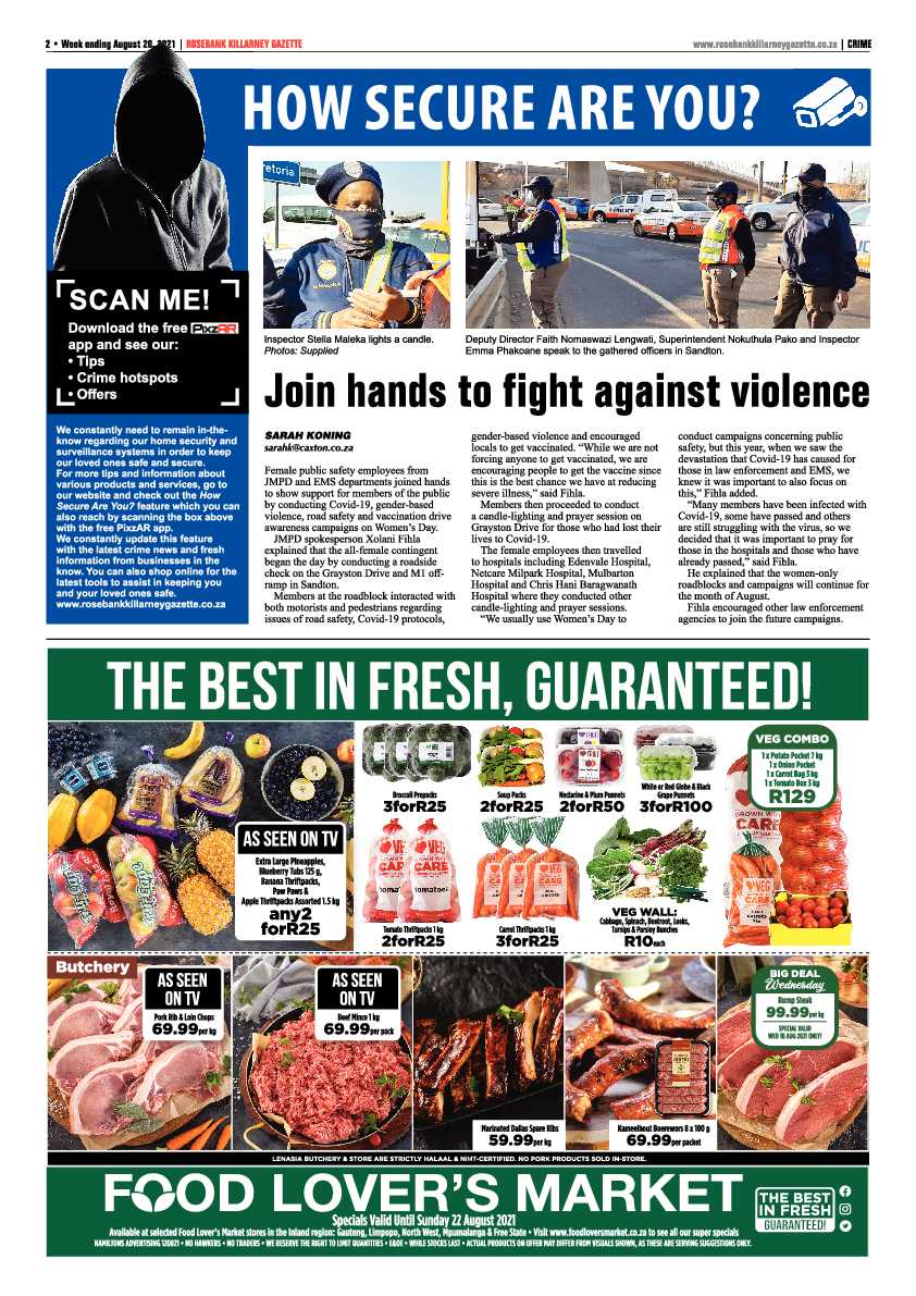 Rosebank Killarney Gazette 20 August 2021 page 2