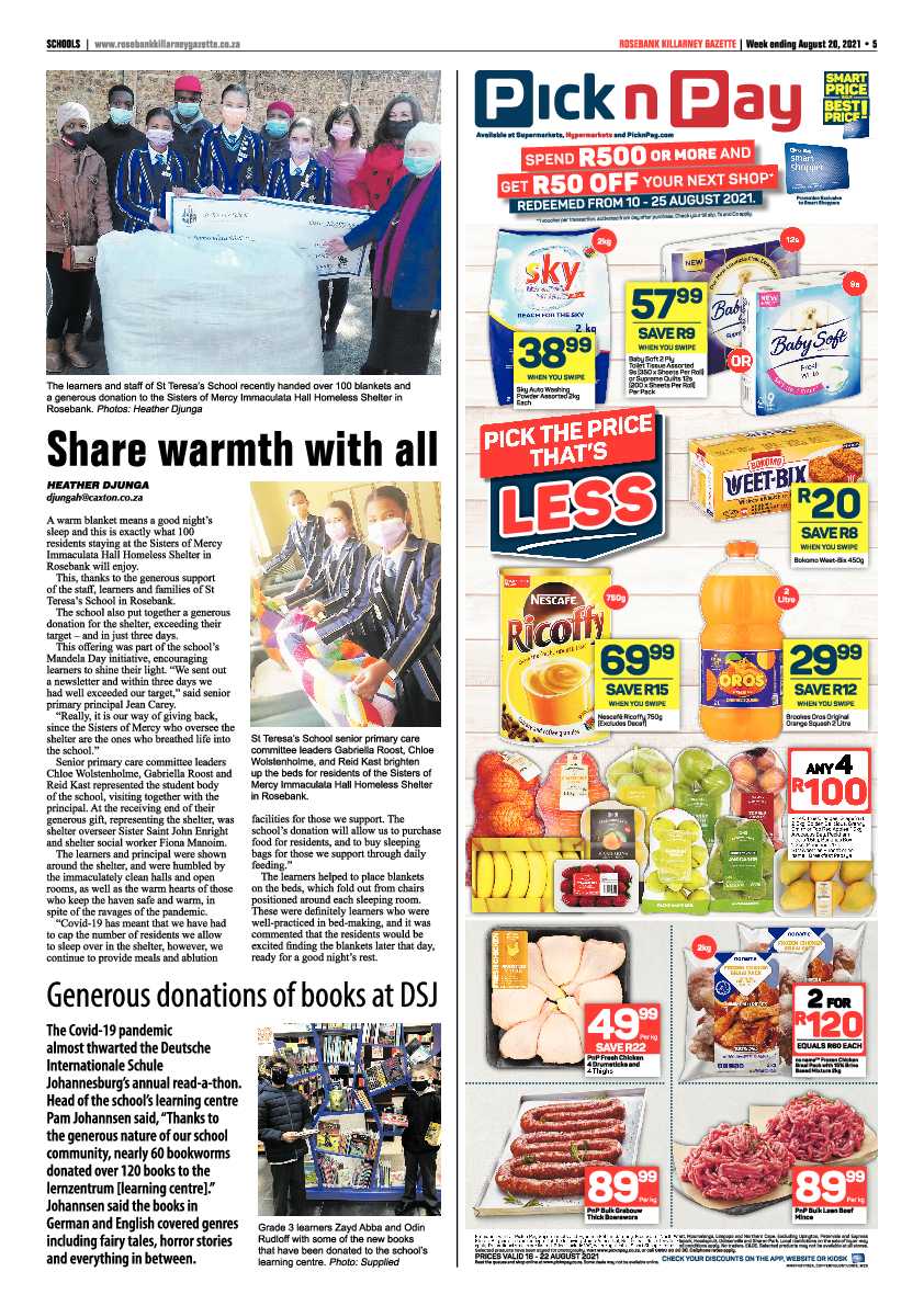 Rosebank Killarney Gazette 20 August 2021 page 5