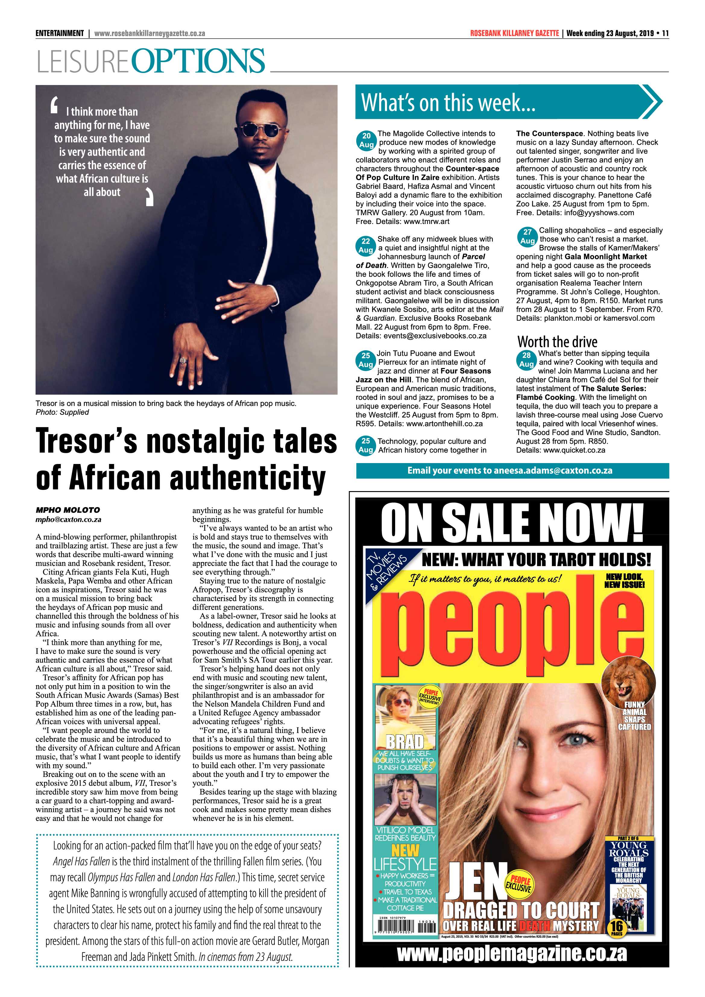 Rosebank Killarney Gazette 20 August, 2019 page 11