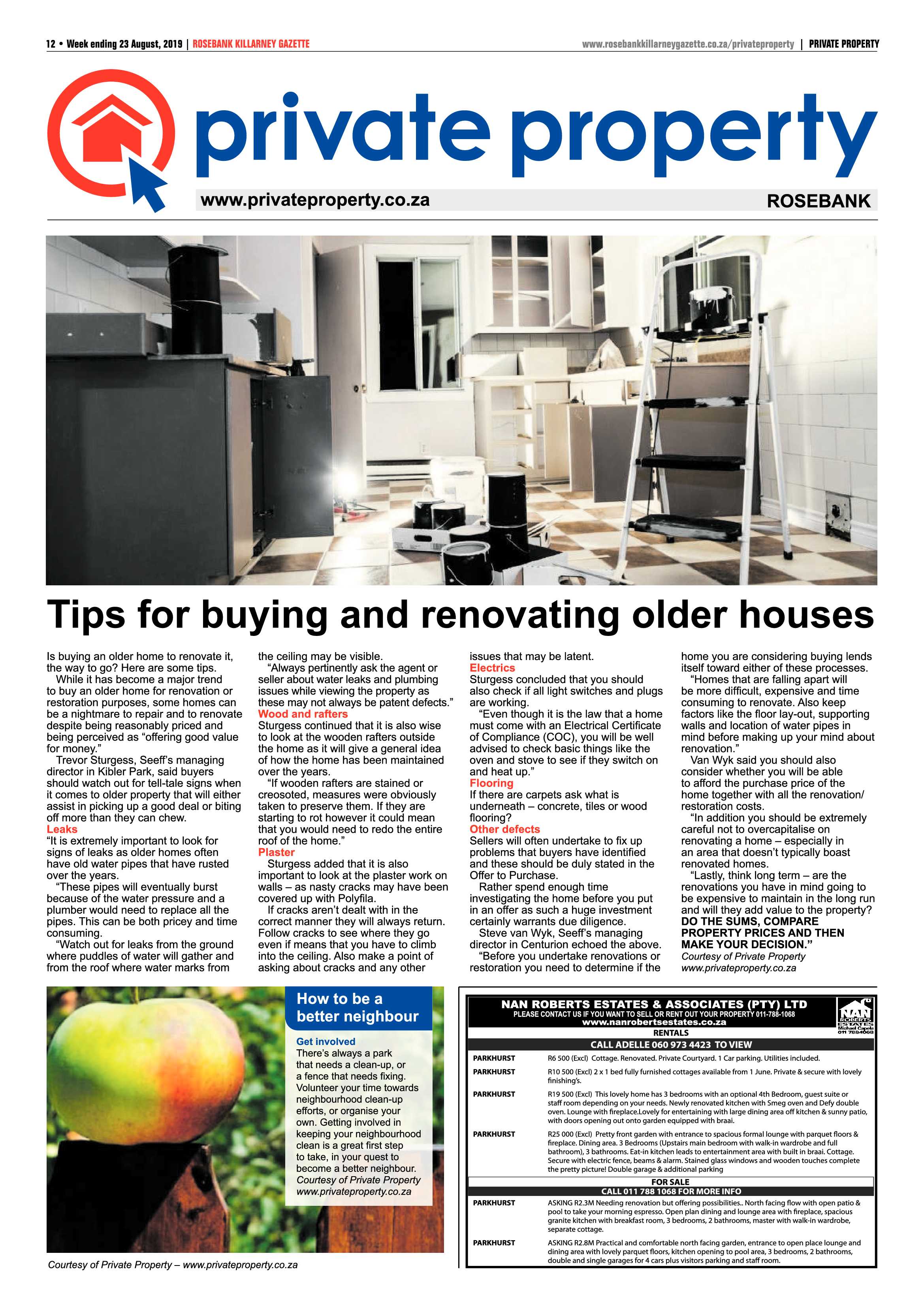 Rosebank Killarney Gazette 20 August, 2019 page 12