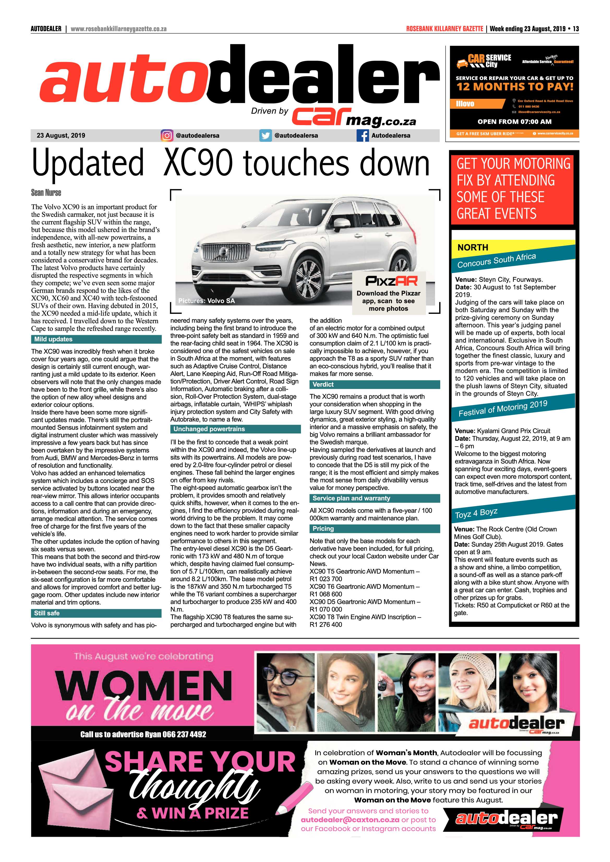 Rosebank Killarney Gazette 20 August, 2019 page 13