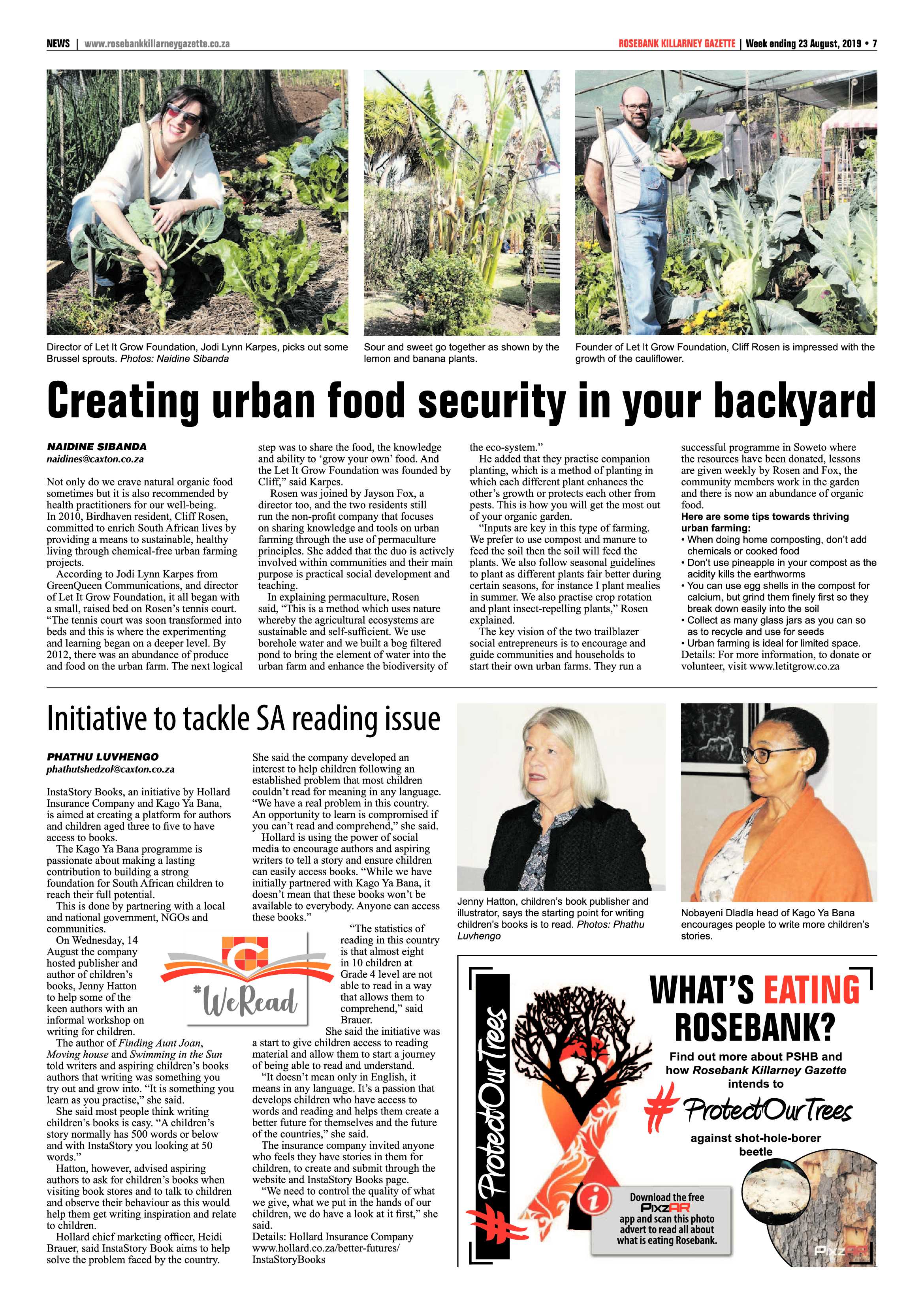 Rosebank Killarney Gazette 20 August, 2019 page 7