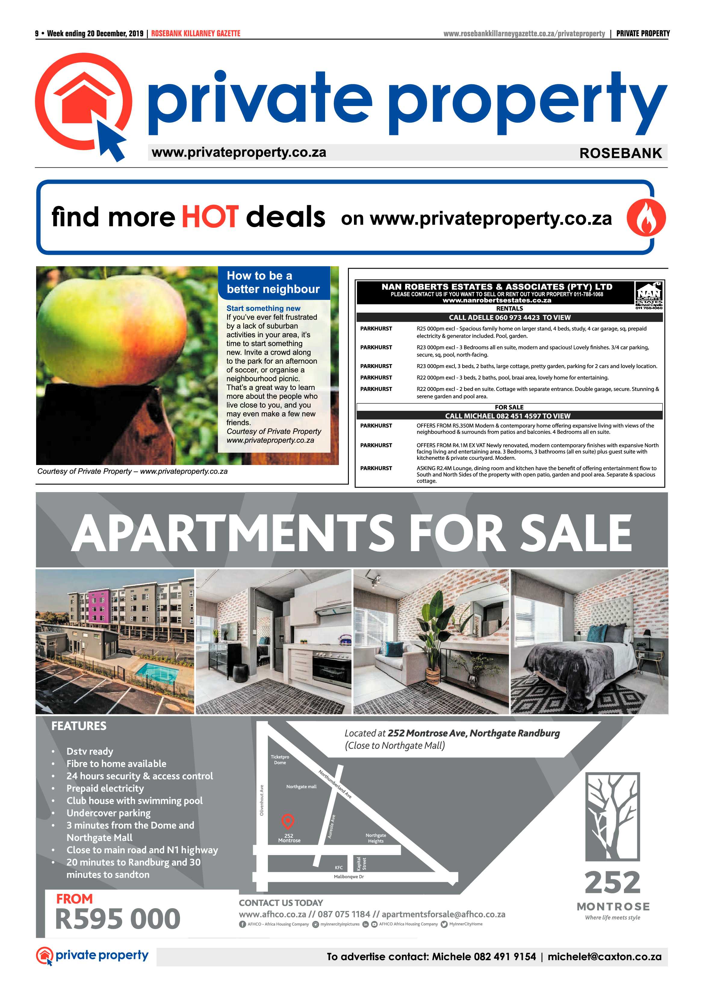 Rosebank Killarney Gazette 20 December 2019 page 9