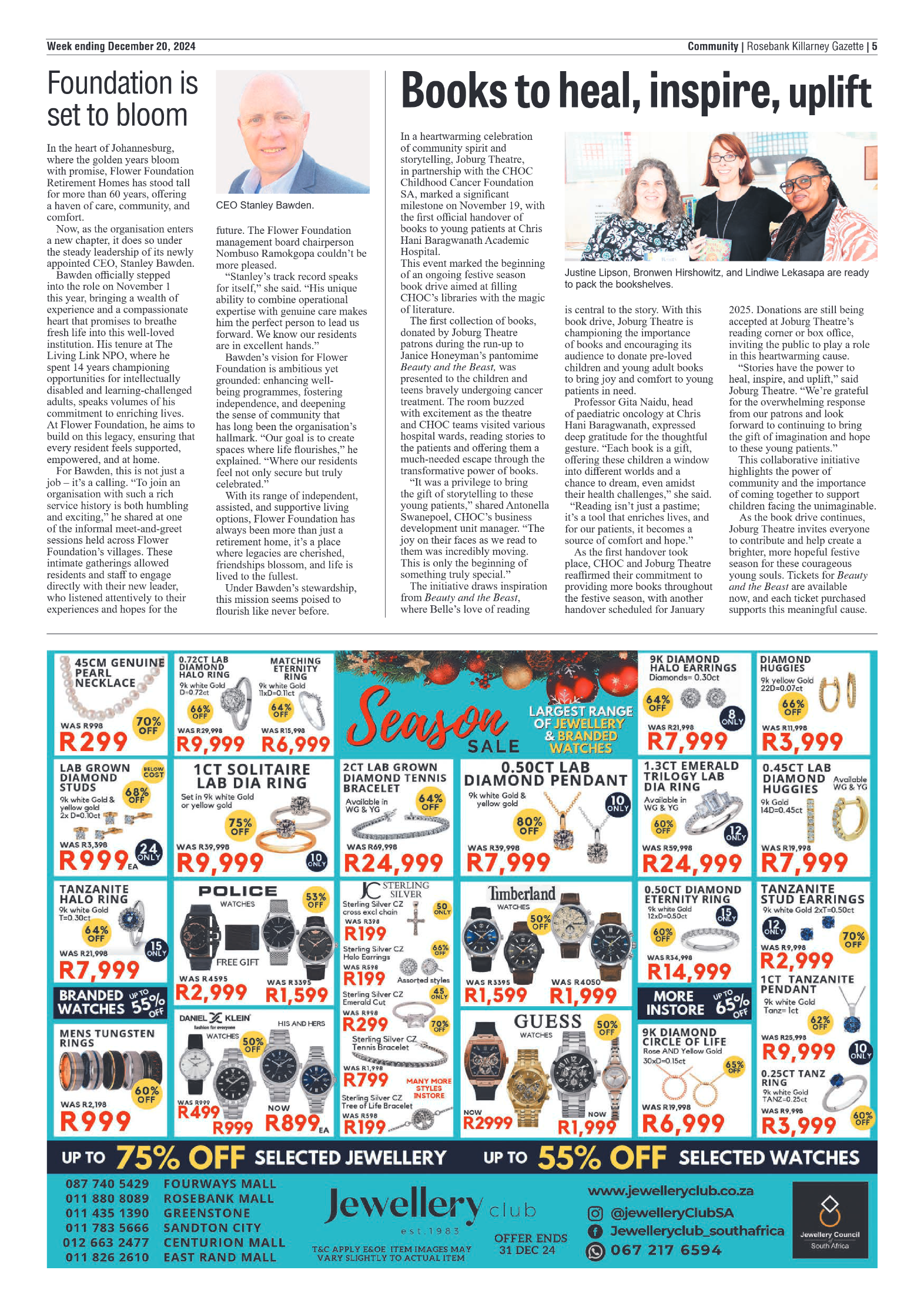 Rosebank Killarney Gazette 20 December 2024 page 5