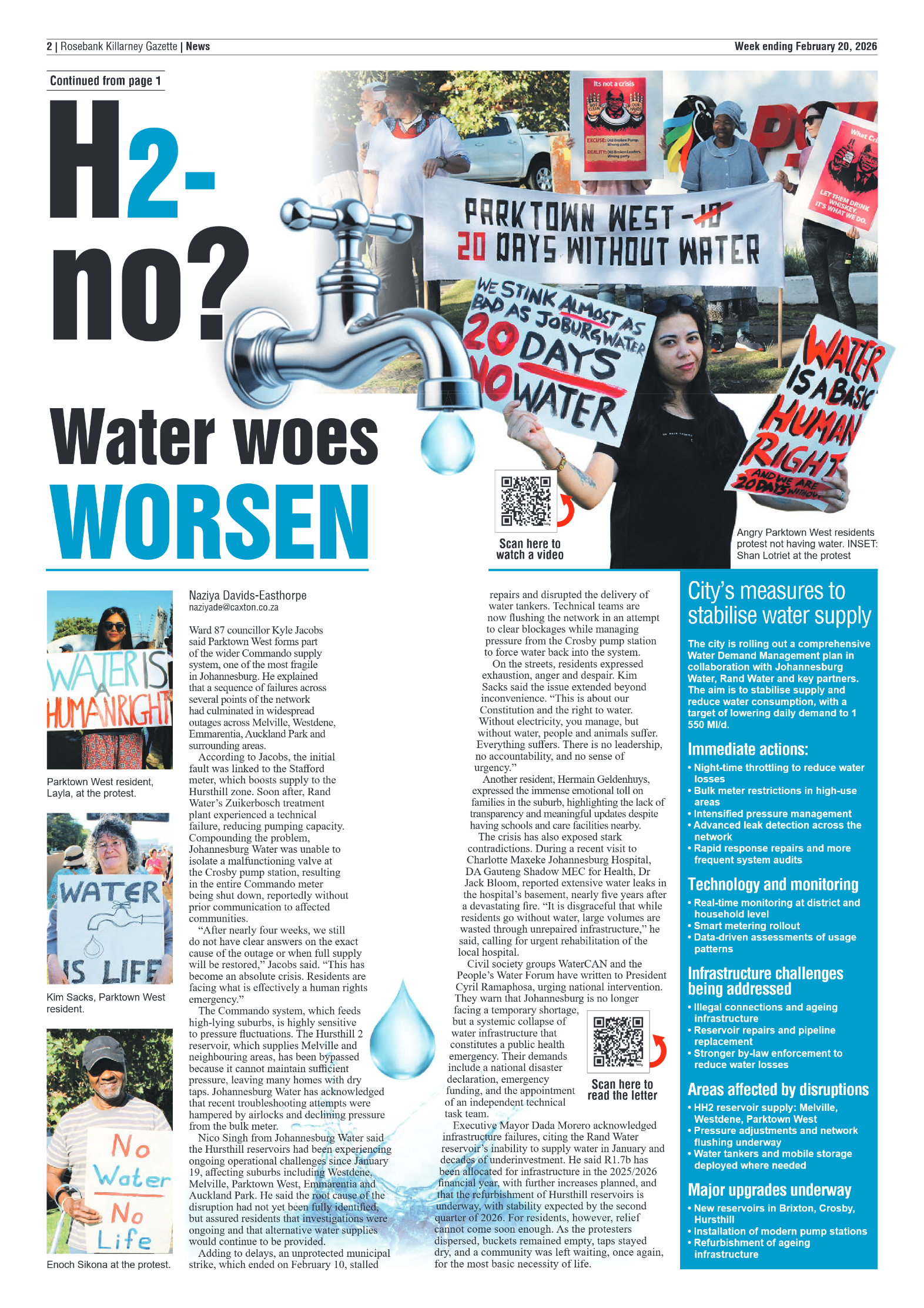 Rosebank Killarney Gazette 20 February 2026 page 2
