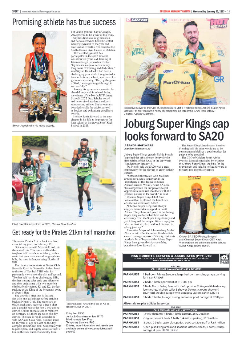 Rosebank Killarney Gazette 20 Jan 2023 page 11