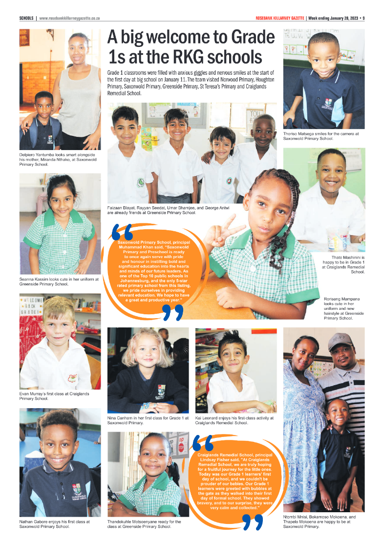 Rosebank Killarney Gazette 20 Jan 2023 page 9