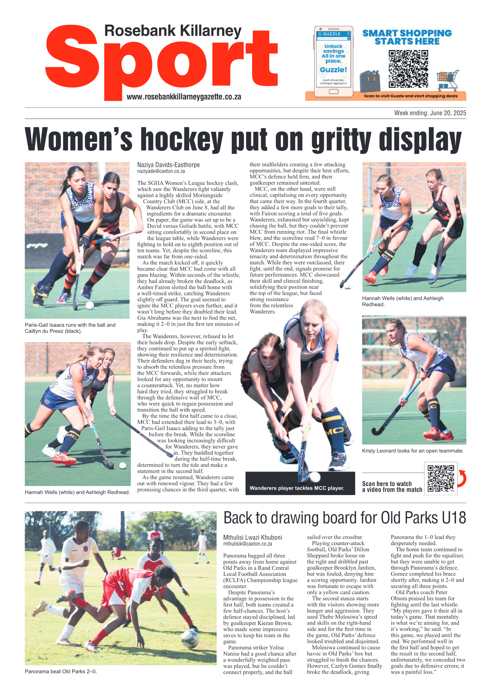 Rosebank Killarney Gazette 20 June 2025 page 8