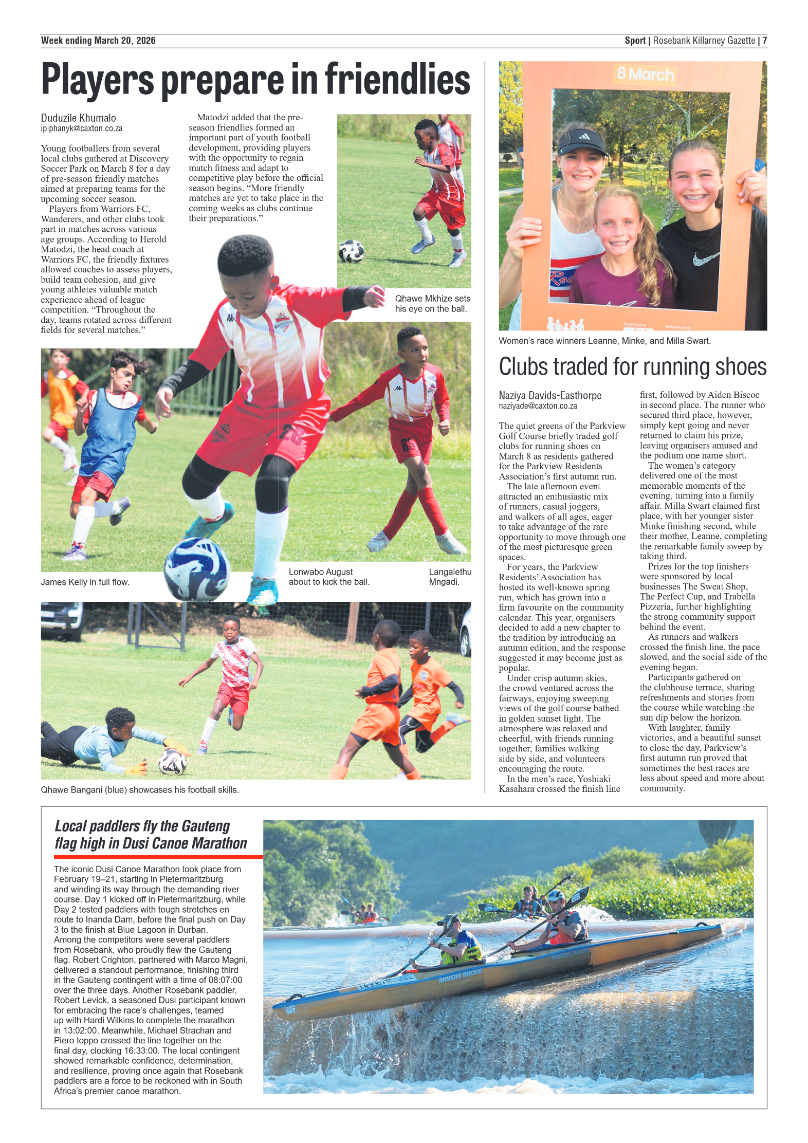 Rosebank Killarney Gazette 20 March 2026 page 7