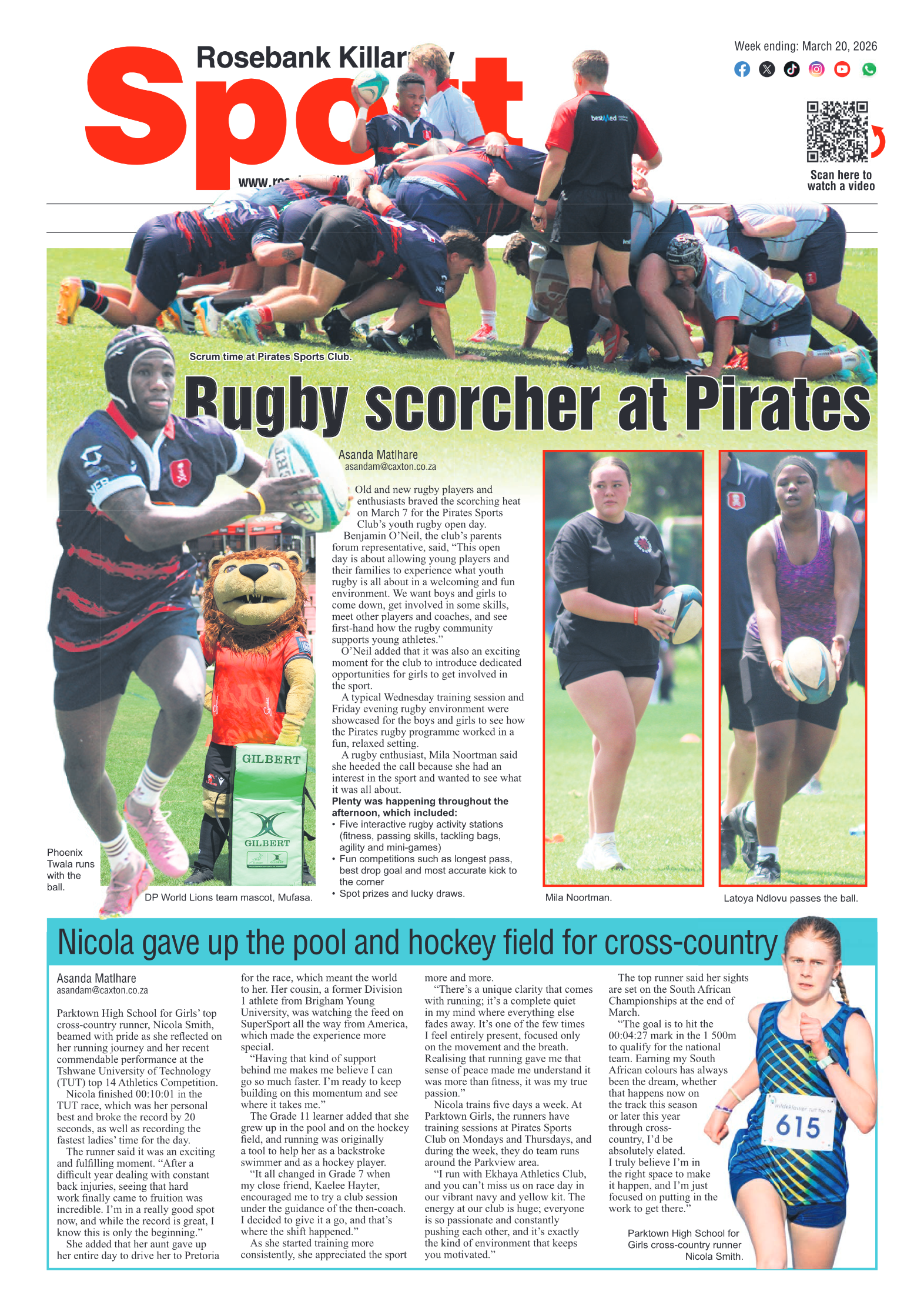 Rosebank Killarney Gazette 20 March 2026 page 8