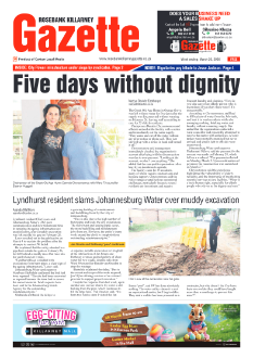 Rosebank Killarney Gazette 20 March 2026