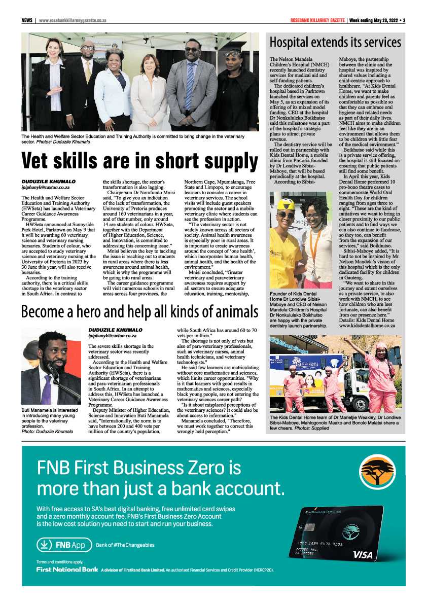 Rosebank Killarney Gazette 20 May 2022 page 3