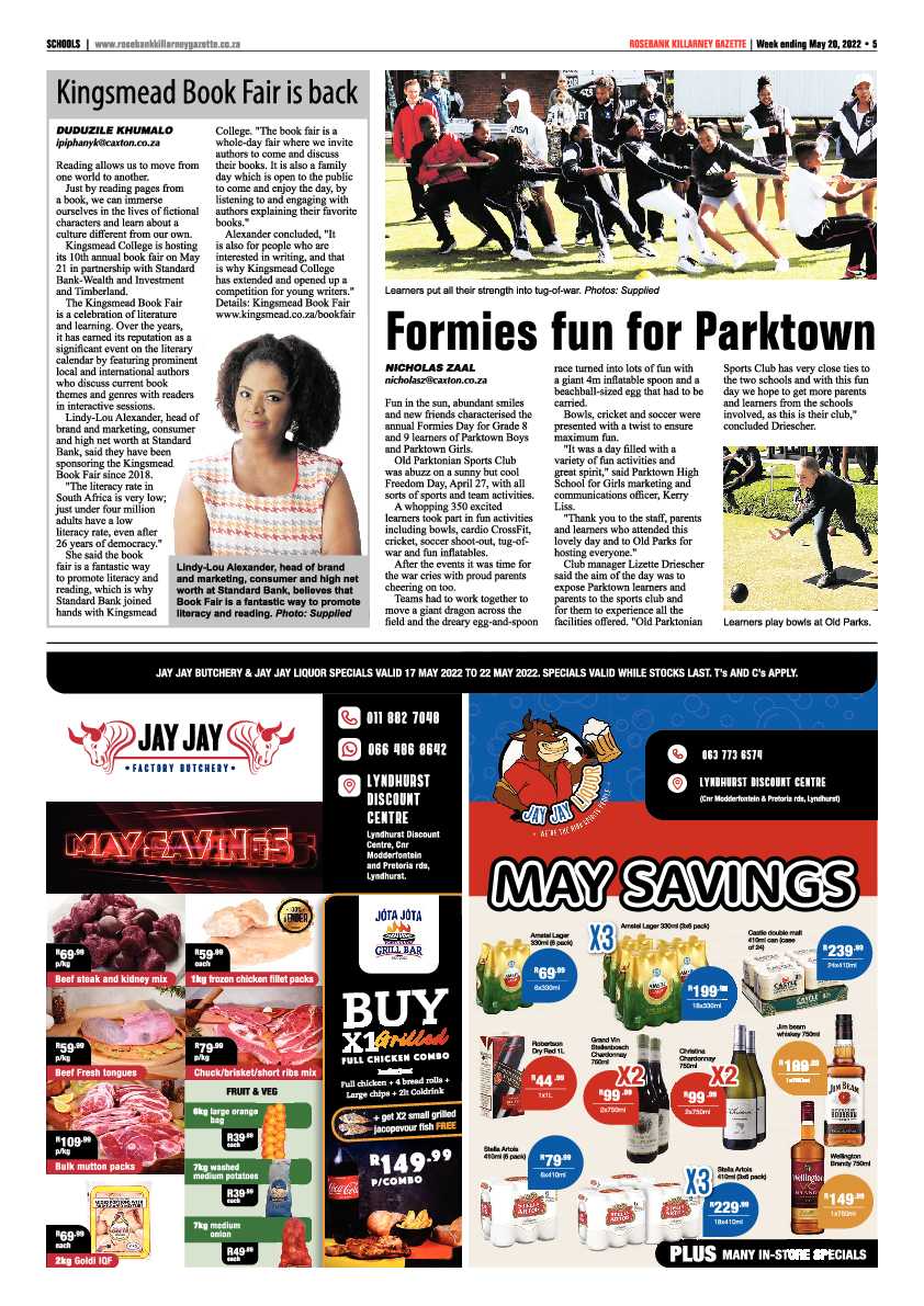 Rosebank Killarney Gazette 20 May 2022 page 5