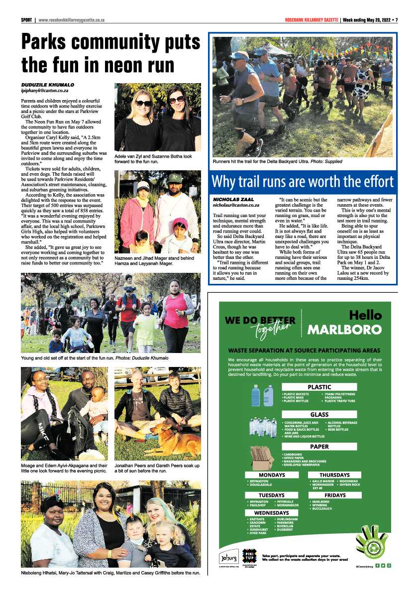 Rosebank Killarney Gazette 20 May 2022 page 7