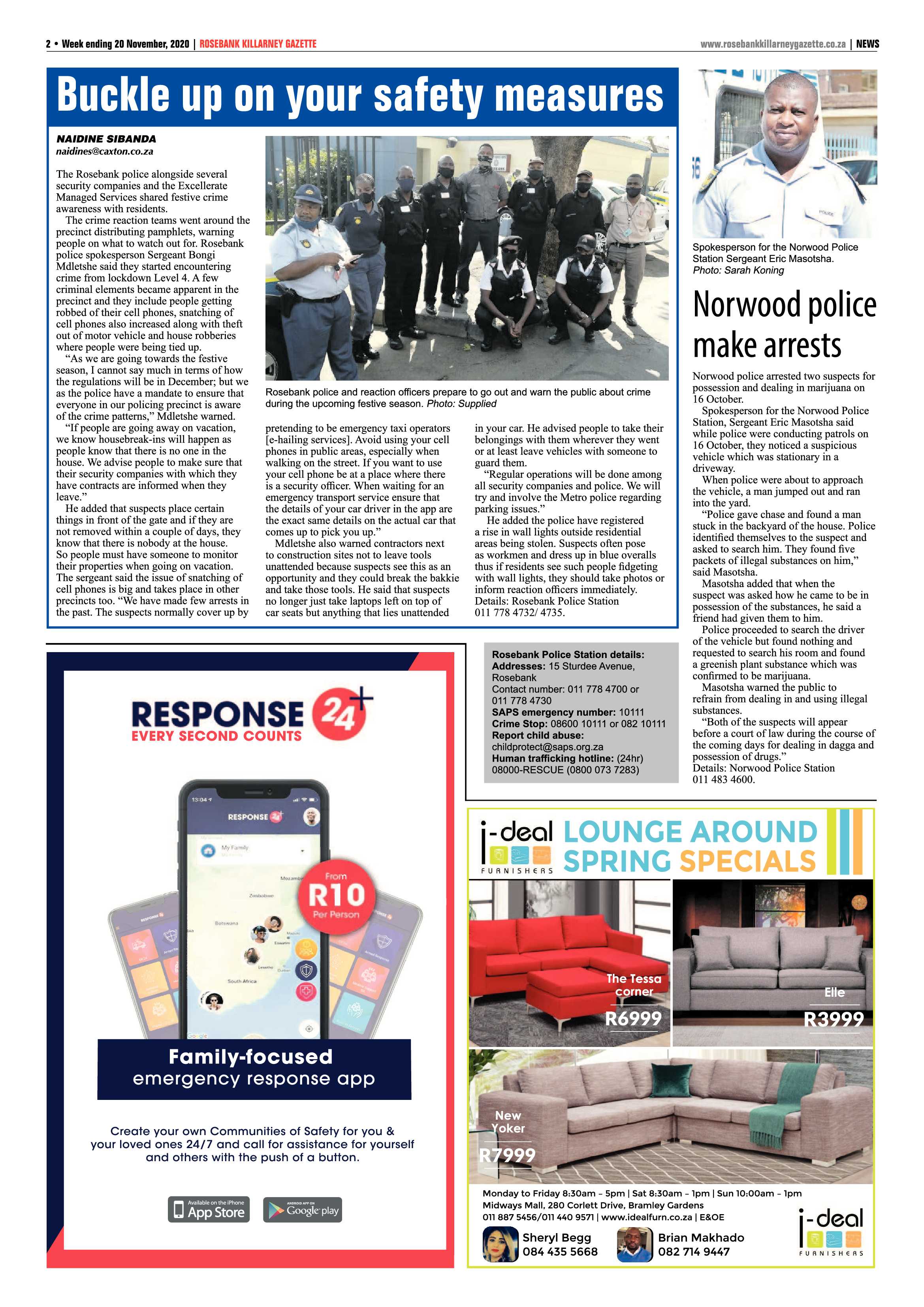 Rosebank Killarney Gazette 20 November 2020 page 2