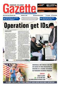 Rosebank Killarney Gazette 20 November 2020