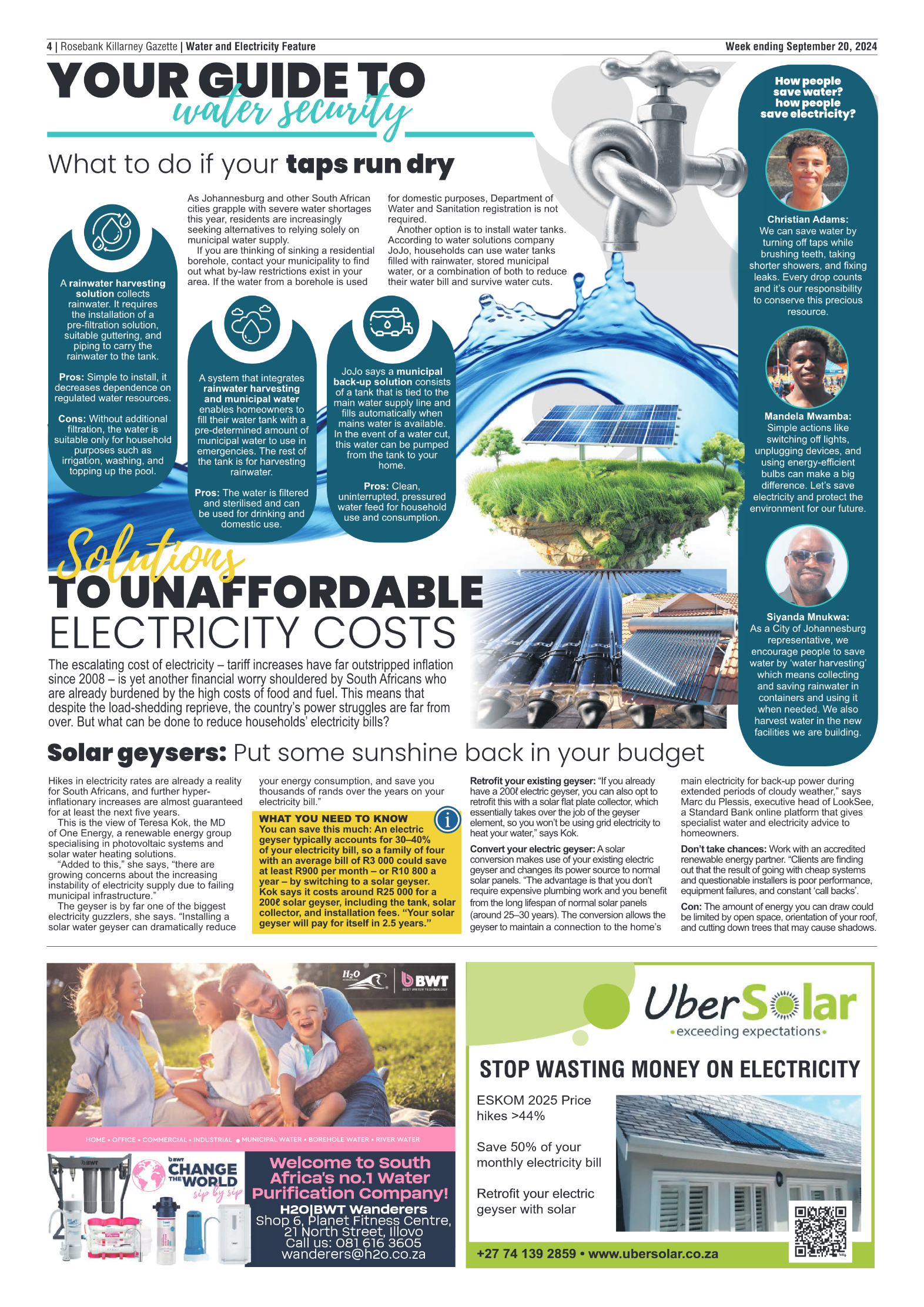 Rosebank Killarney Gazette 20 September 2024 page 4
