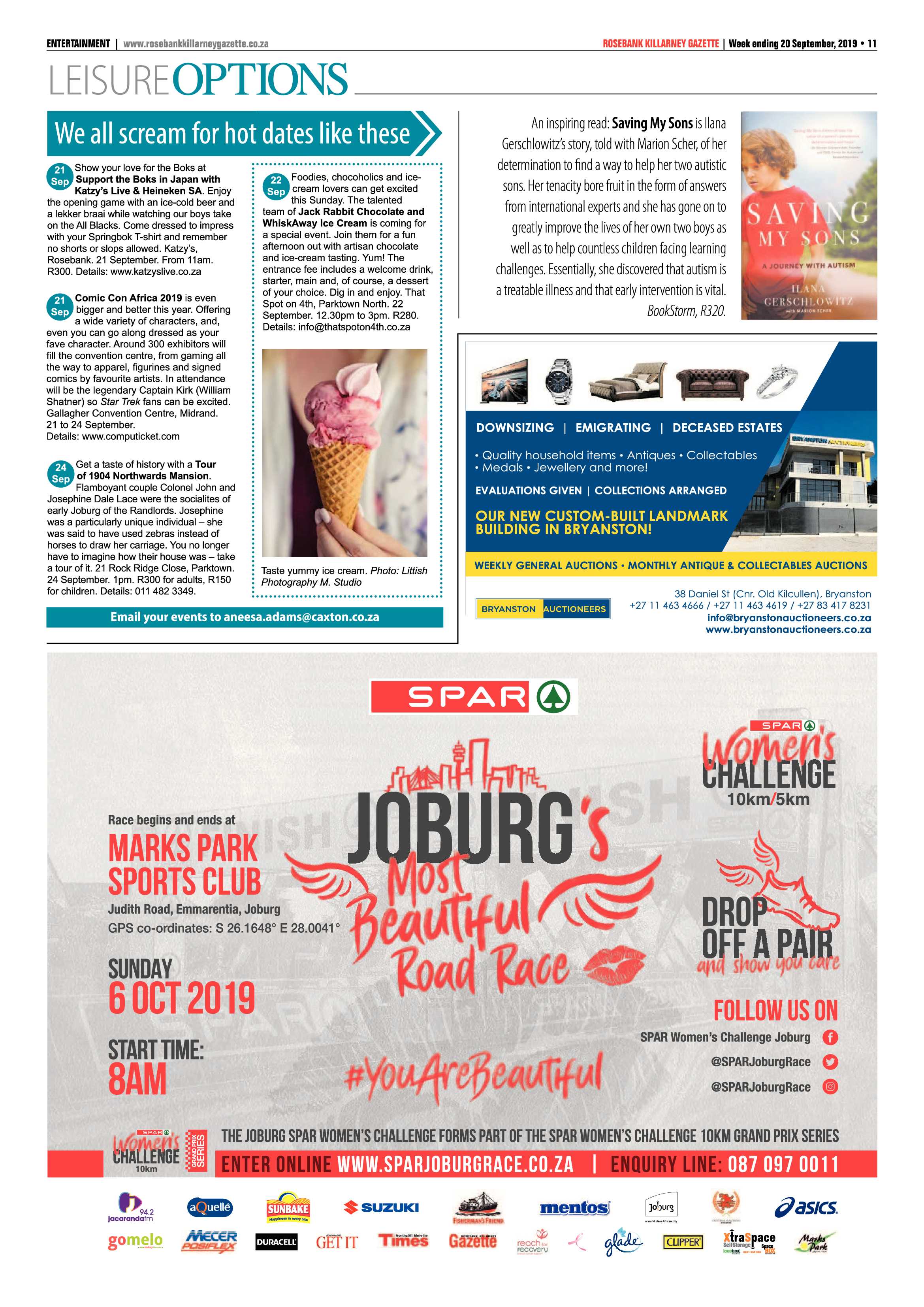 Rosebank Killarney Gazette 20 September, 2019 page 11