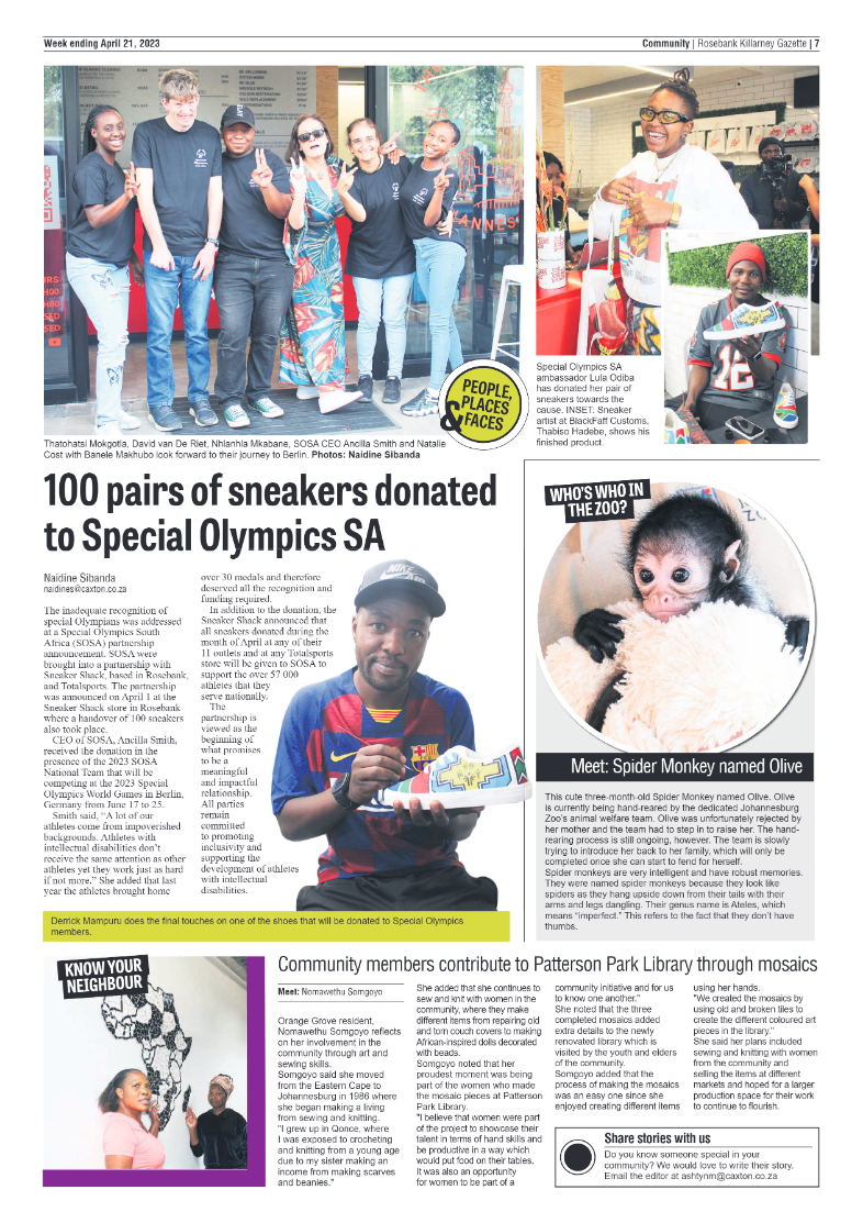Rosebank Killarney Gazette 21 April 2023 page 7