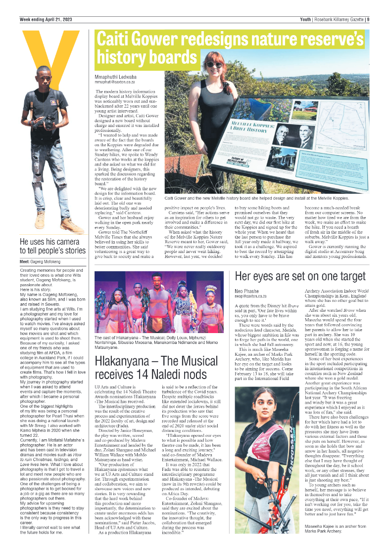 Rosebank Killarney Gazette 21 April 2023 page 9