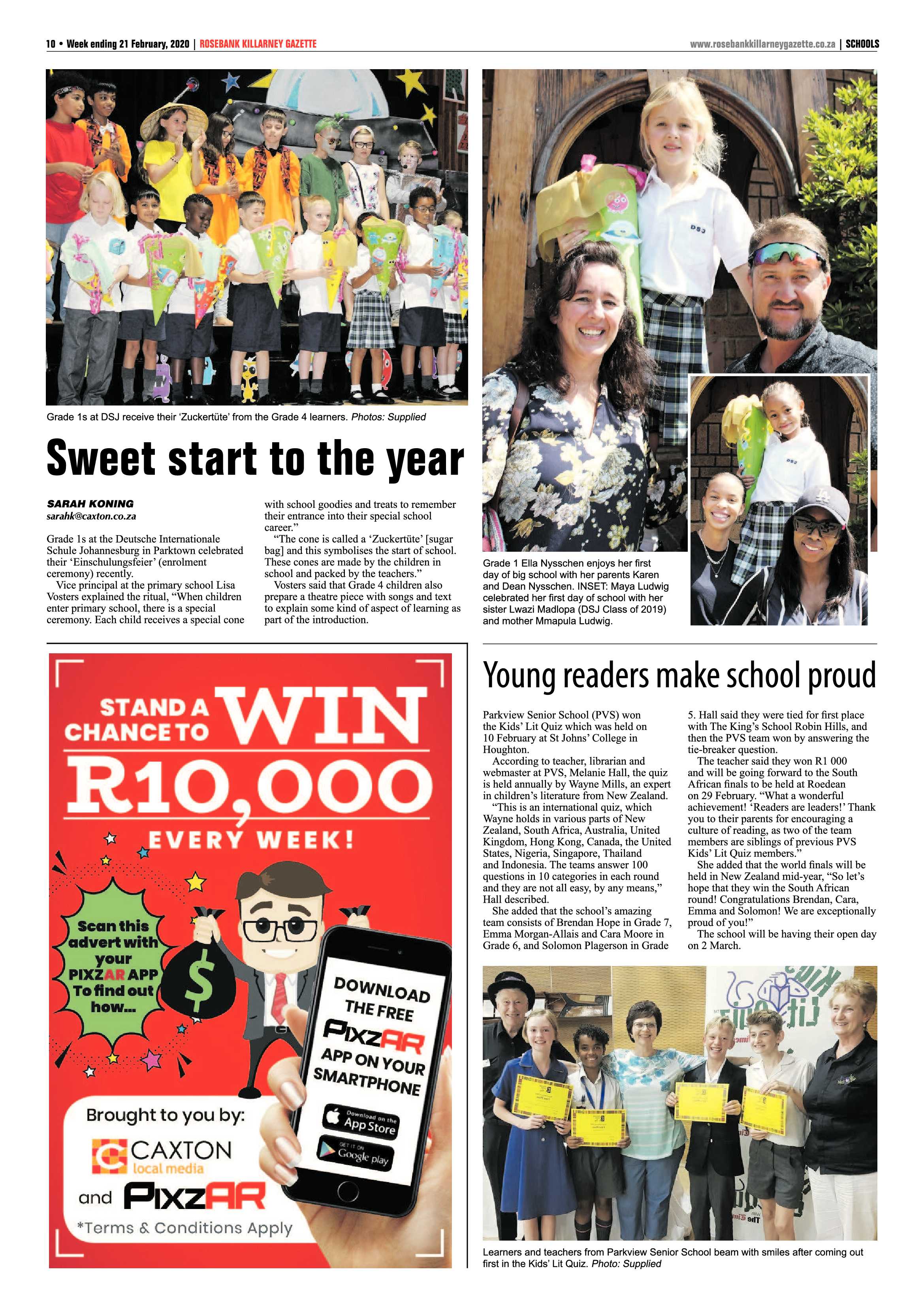 Rosebank Killarney Gazette 21 February 2020 page 10